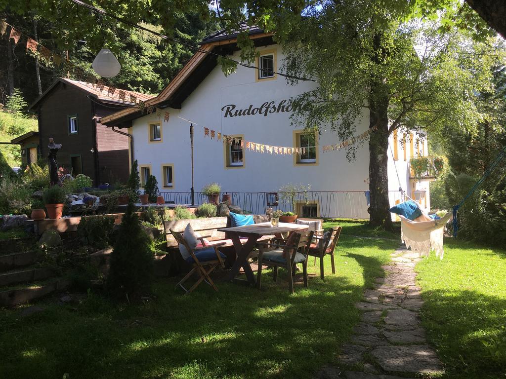 Waldhaus Rudolfshoehe Hostal Bad Gastein Exterior foto